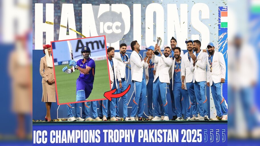 चॅम्पियन्स ट्रॉफी जिंकणाऱ्या टीम इंडियाच्या 'या' खेळाडूला IPL टीमने प्लेईंग 11 मध्ये दिली नाही जागा 