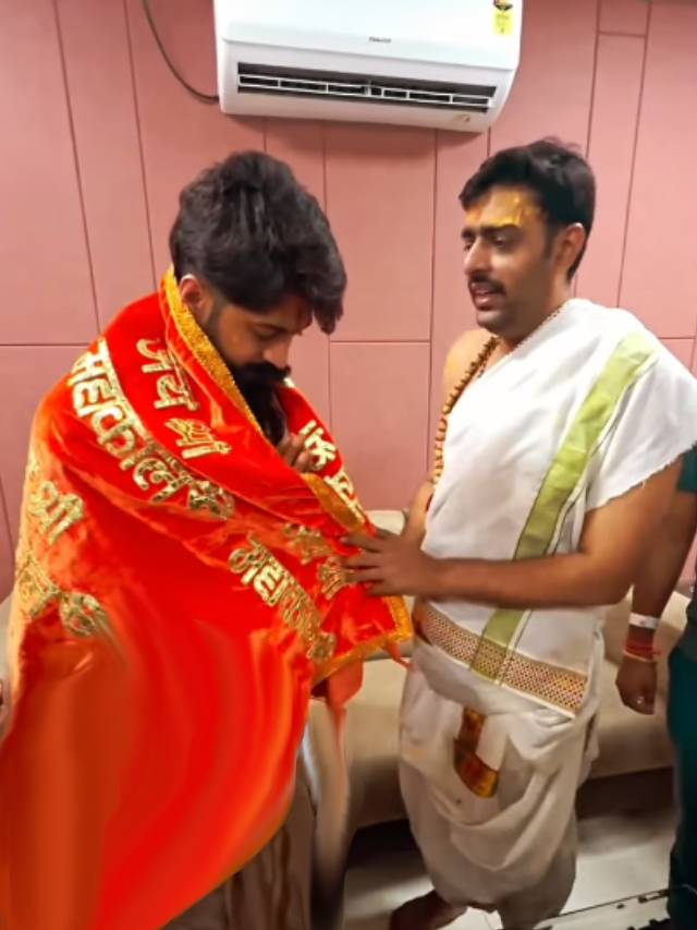 &#039;रामायण&#039;च्या शूटिंगपूर्वी अभिनेता यशने घेतले महादेवाचे दर्शन; म्हणतो, &#039;मी लहानपणापासूनच...&#039;