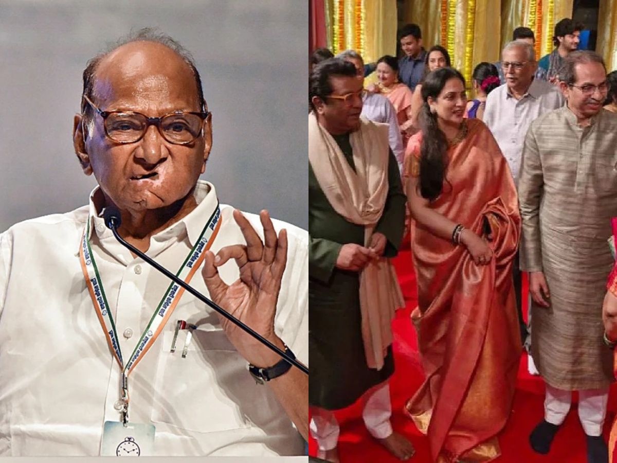 राज ठाकरे-उद्धव ठाकरेंच्या युतीच्या चर्चांवर शरद पवारांनी एका वाक्यात दिलं उत्तर, म्हणाले 'मी त्यांच्याशी...'