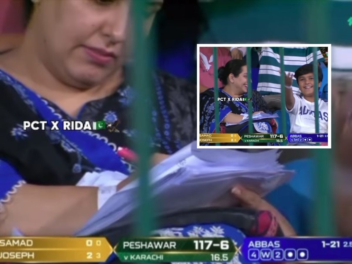 पाकिस्तानच्या मुलांना वाचव रे देवा! PSL पाहत शिक्षिका तपासत होती पेपर, VIDEO व्हायरल