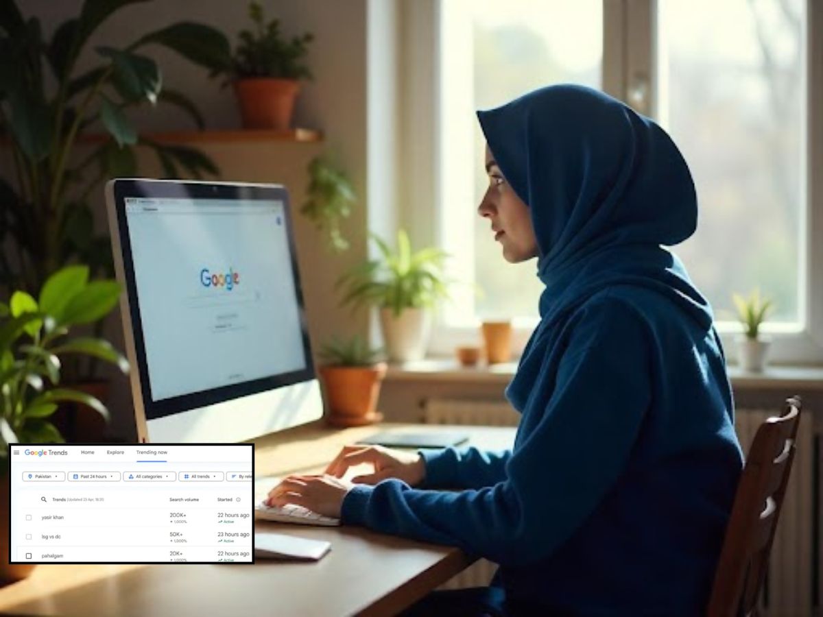पाकिस्तानी नागरिक टेन्शनमध्ये! पहलगाम हल्ल्यानंतर काय Google Search करतायेत पाहिलतं का? पाकिस्तानी नागरिक टेन्शनमध्ये! पहलगाम हल्ल्यानंतर काय Google Search करतायेत पाहिलतं का?