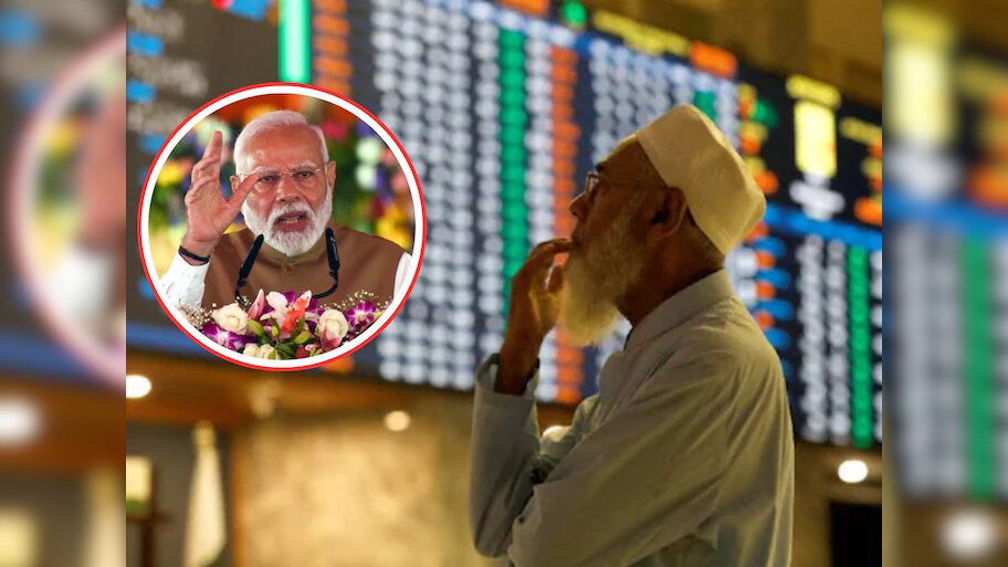 पंतप्रधान मोदींचा निर्णय अन् पाकिस्तानचा शेअर बाजार गडगडला; इतका कोसळला की...'