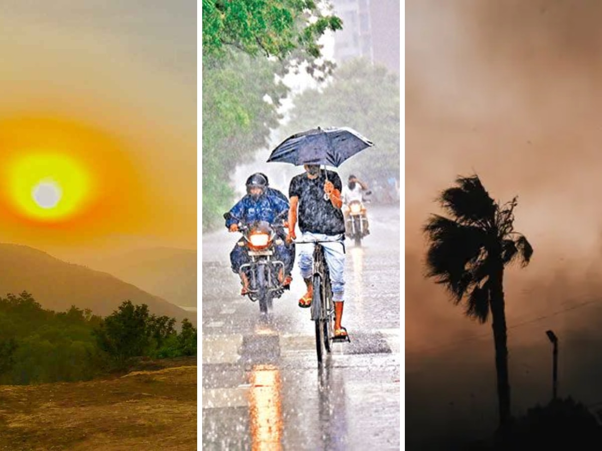 पाकिस्तानातील वादळी वाऱ्यांमुळं बिघडलं भारतातील हवामान; तापमान 45 अंशांवर पोहोचूनही होणार अवकाळीचा मारा... 