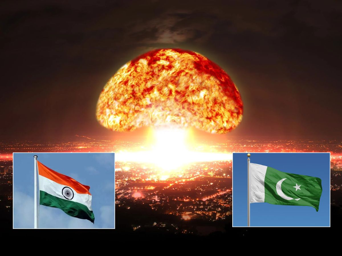 भारत-पाकमध्ये अण्वस्त्र युद्ध झालं तर दोन्ही देशातील कोणते भाग होणार उद्ध्वस्त? या भागांना धक्काही लागणार नाही? भारत-पाकमध्ये अण्वस्त्र युद्ध झालं तर दोन्ही देशातील कोणते भाग होणार उद्ध्वस्त? या भागांना धक्काही लागणार नाही?