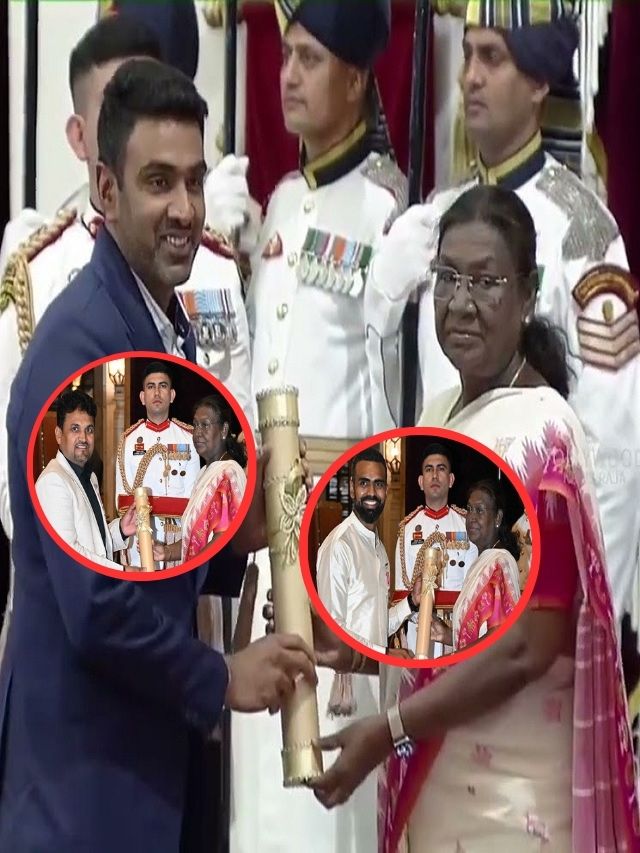 अश्विन ते श्रीजेश... 'या' खेळाडूंचा झाला पद्म भूषण आणि पद्म श्री पुरस्काराने सन्मान 