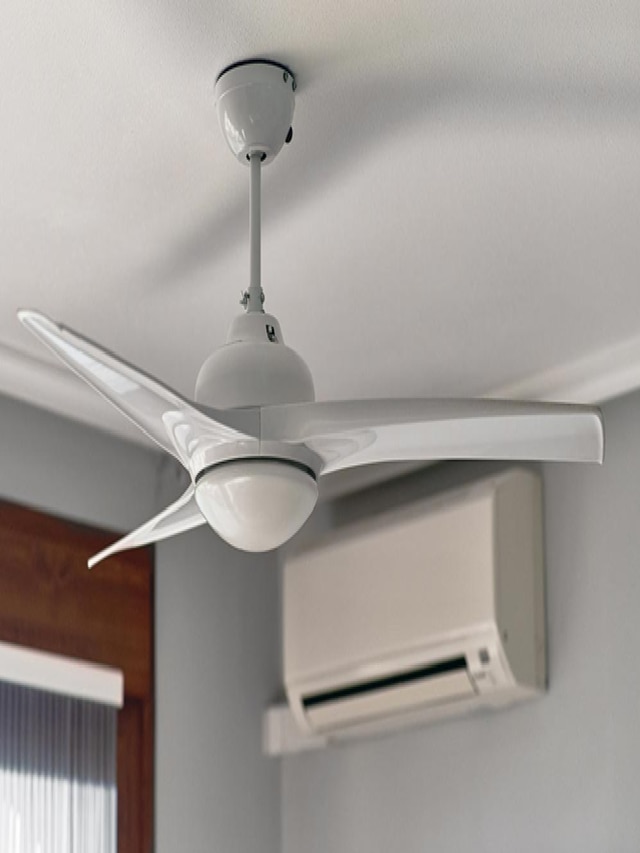 Is it right or wrong to run a fan with AC 