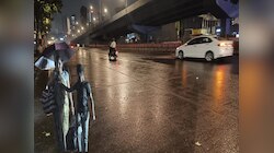 मुंबई, उपनगरसह ठाण्यात अवकाळी पाऊस, वादळी वाऱ्यासह कोसळल्या हलक्या सरी