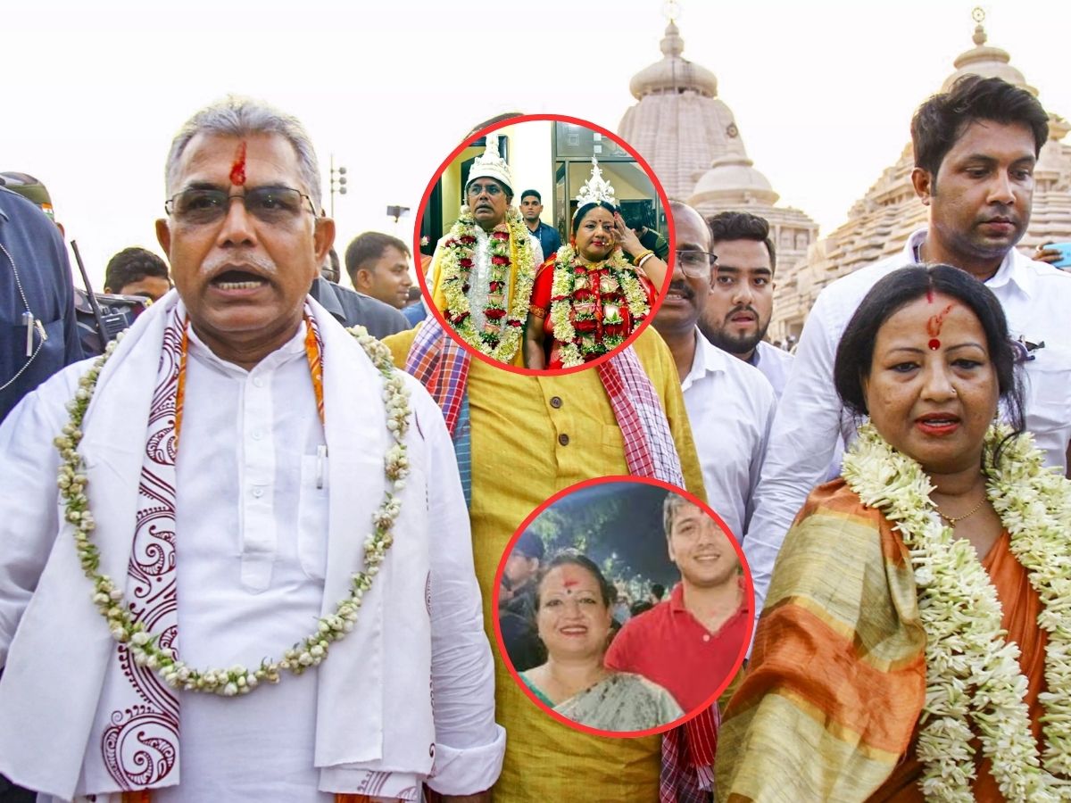 61 व्या वर्षी लग्न करणाऱ्या भाजपा नेते दिलीप घोष यांच्यावर दु:खाचा डोंगर; लग्नाच्या काही दिवसांतच...