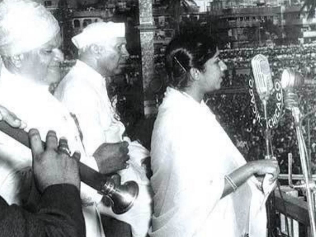 63 वर्षांपूर्वीच ते गाणं; जे समुद्रकिनारी सिगारेटच्या पाकिटावर लिहिण्यात आलं अन् नंतर लतादीदींनी अजरामर केलं
