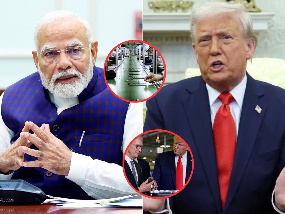 'तुम्ही भारतात iPhone बनवू नका, त्यांचं ते पाहून घेतील,' ट्रम्प यांचा Apple च्या सीईओंना सल्ला, 'त्यांच्या देशात..' 'तुम्ही भारतात iPhone बनवू नका, त्यांचं ते पाहून घेतील,' ट्रम्प यांचा Apple च्या सीईओंना सल्ला, 'त्यांच्या देशात..'