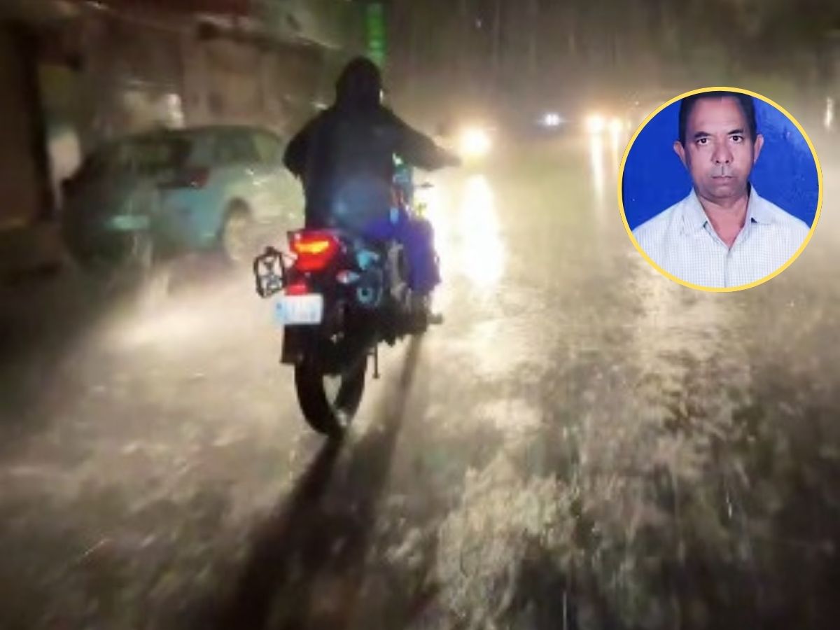 धावत्या दुचाकीवर वीज अंगावर कोसळून शिक्षक जागीच ठार; ‘ती’ एक चूक नडली; खिसा तपासला असता… धावत्या दुचाकीवर वीज अंगावर कोसळून शिक्षक जागीच ठार; ‘ती’ एक चूक नडली; खिसा तपासला असता…