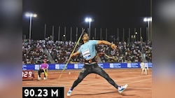 Neeraj Chopra मुळे पुन्हा एकदा भारतीयांची कॉलर टाइट! 90 मीटरचा टप्पा ओलांडला; पाहा Video
