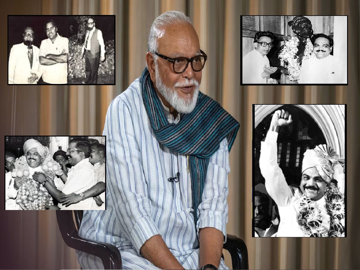 Chhagan Bhujbal : भाजीविक्रेता ते मंत्रीमंडळात सहभाग; असा आहे छगन भुजबळ यांचा राजकीय प्रवास Chhagan Bhujbal : भाजीविक्रेता ते मंत्रीमंडळात सहभाग; असा आहे छगन भुजबळ यांचा राजकीय प्रवास
