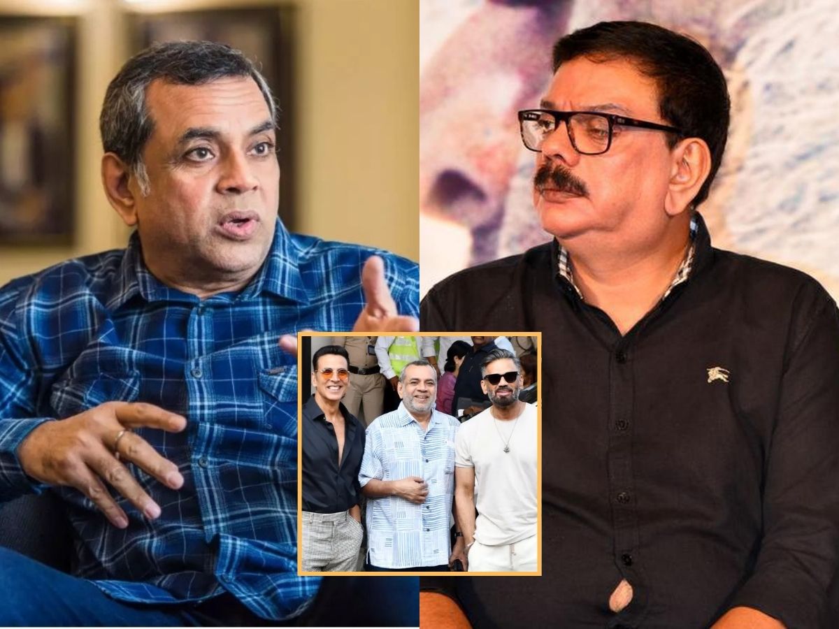 'मला चित्रपटात अजिबात....', परेश रावल यांनी सांगितलं 'हेरा फेरी 3' चित्रपट सोडण्याचं खरं कारण, 'प्रियदर्शनने मला...' 'मला चित्रपटात अजिबात....', परेश रावल यांनी सांगितलं 'हेरा फेरी 3' चित्रपट सोडण्याचं खरं कारण, 'प्रियदर्शनने मला...'