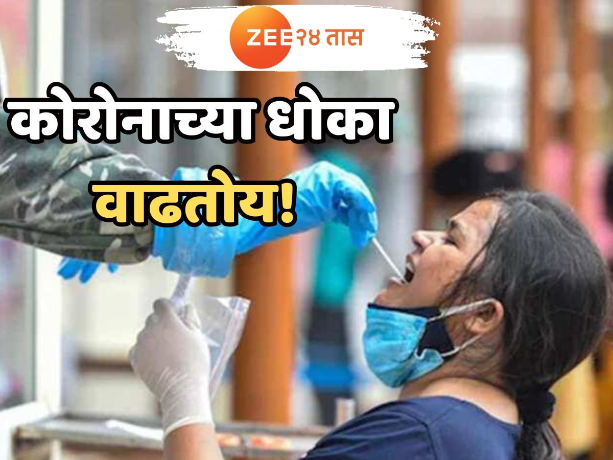 कोरोनाच्या धोका वाढतोय! मुंबईत एकाचा मृत्यू; 24 तासांमधील नव्या रुग्णांची संख्या...