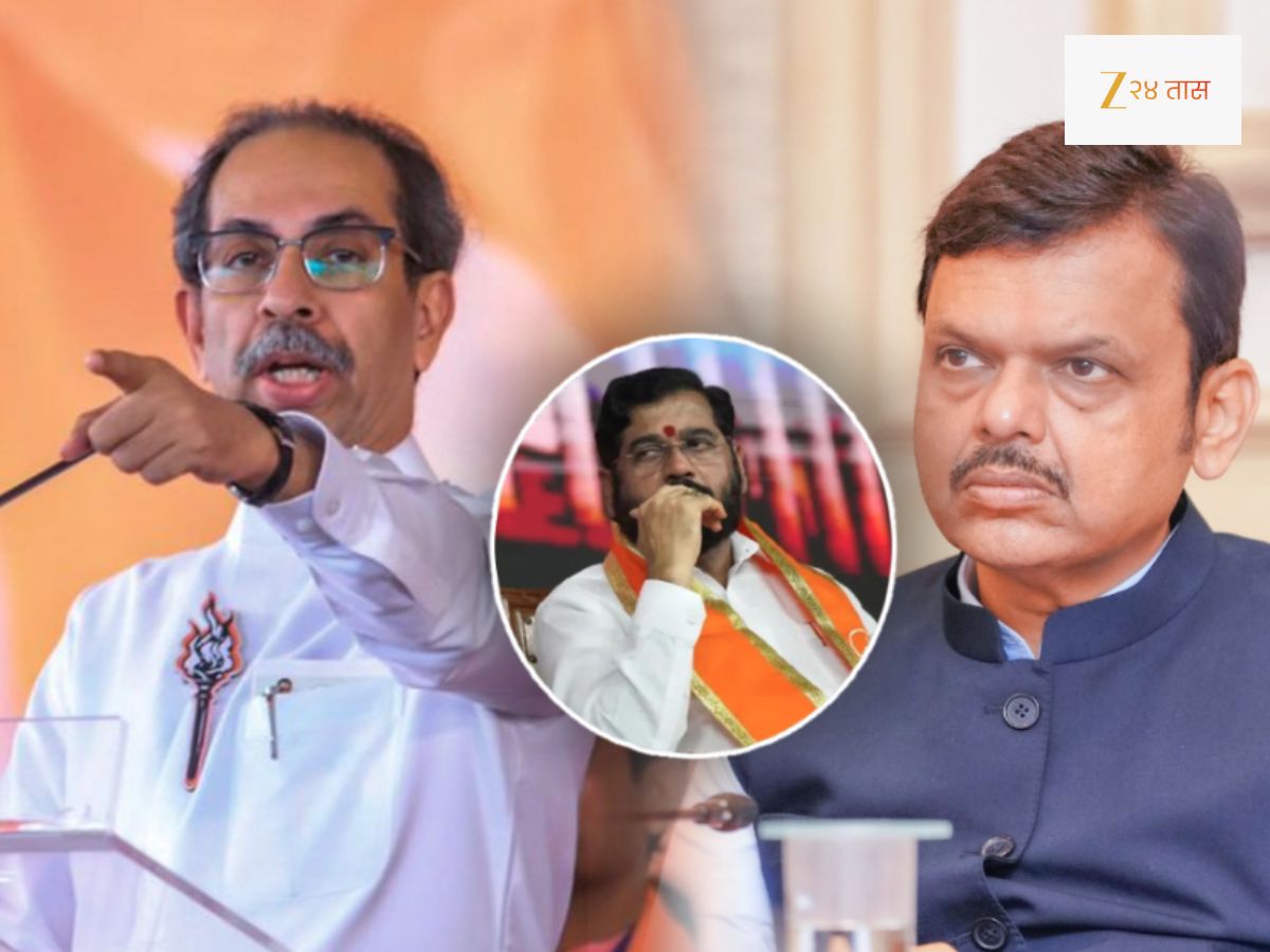 फडणवीसांना 'नागपूरचा अब्दुल्ला' तर शिंदेंना 'उपरा उपटसुंभ' म्हणत ठाकरेंच्या सेनेकडून आगपाखड; पण घडलंय काय? फडणवीसांना 'नागपूरचा अब्दुल्ला' तर शिंदेंना 'उपरा उपटसुंभ' म्हणत ठाकरेंच्या सेनेकडून आगपाखड; पण घडलंय काय?