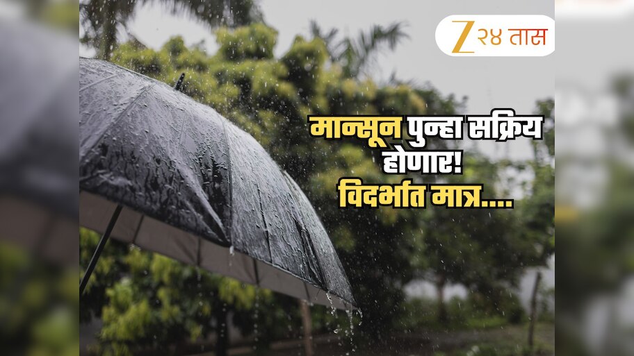 सुट्टीवर गेलेला पाऊस परतण्यास मुहूर्त सापडला; विदर्भाची मात्र उकाड्यापासून सुटका नाहीच