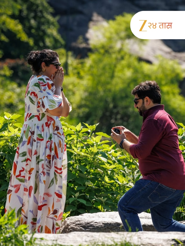 Anshula Kapoor gets Engaged with Boyfriend Rohan Thakkar in New York 