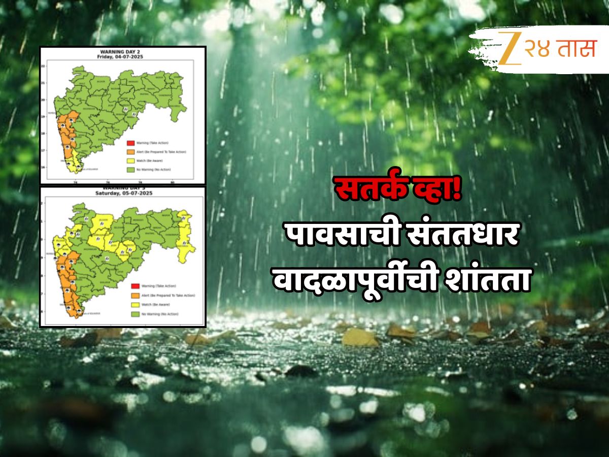 संततधार नव्हे, वादळापूर्वीची शांतता! आठवड्याचा शेवटी राज्याच्या ‘या’ भागांना पावसाचा तडाखा