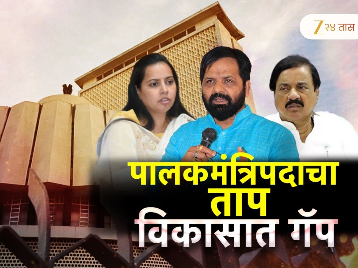 रायगडच्या पालकमंत्रिपदाचा वाद कायम, पण विकासात मात्र गॅप