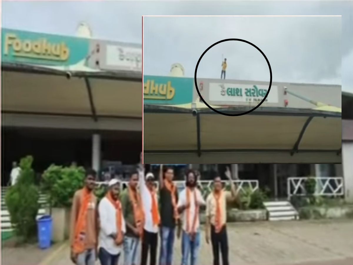 मनसेकडून खळखट्याक! पालघरमधील गुजराती पाट्यांची कार्यकर्त्यांकडून तोडफोड