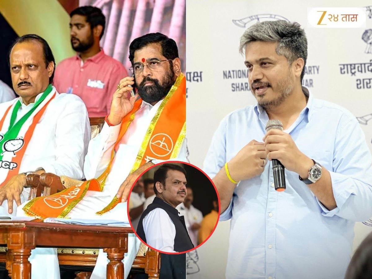 To The Point Interview NCP Rohit Pawar claims Eknath Shinde and Ajit Pawar will merge their parties in BJP