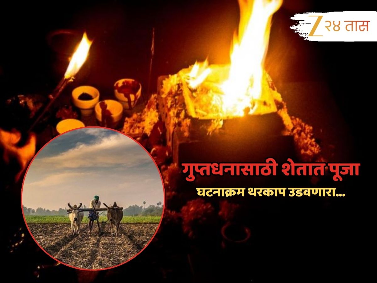 पनवेलमध्ये गुप्तधनासाठी मांत्रिकाकडून शेतात पूजा; चार दिवसांचा विधी अन…घटनाक्रम थरकाप उडवणारा