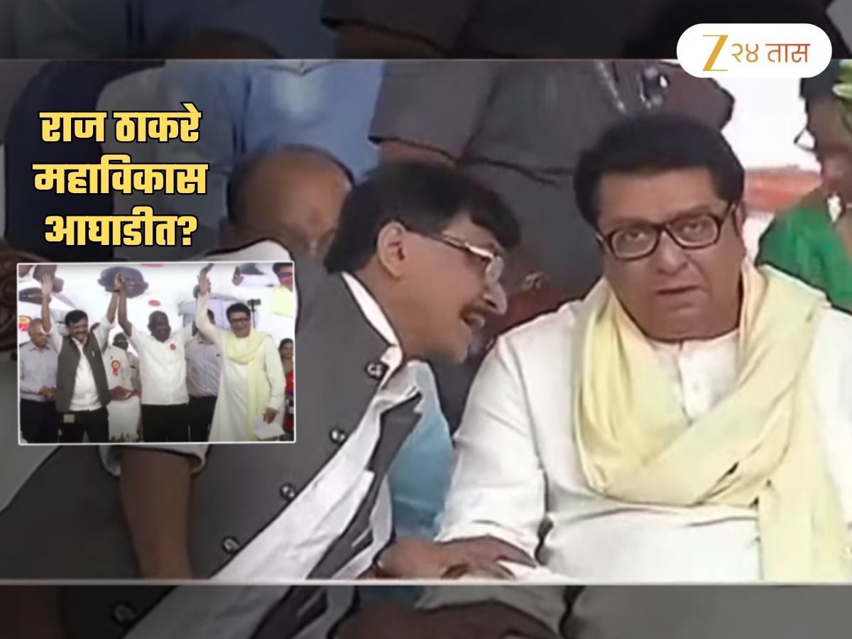राज्याच्या राजकारणाला कलाटणी? राज ठाकरे महाविकास आघाडीत? पनवेलच्या कार्यक्रमाने उंचावल्या भुवया