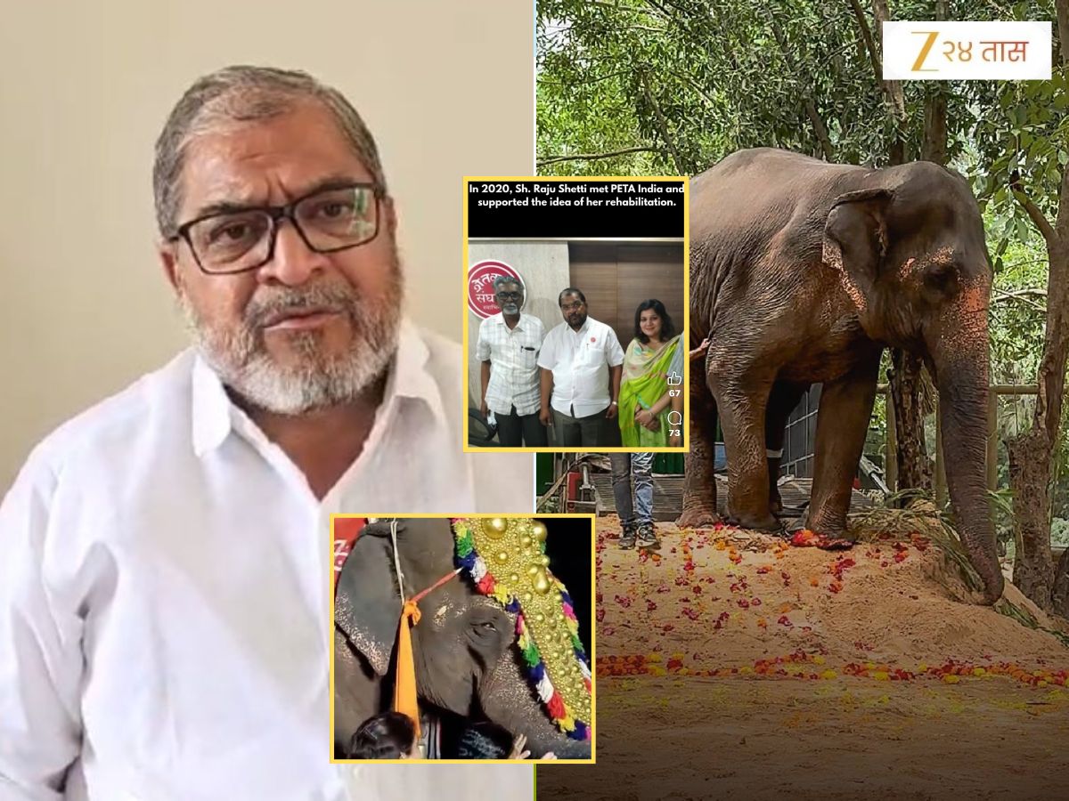 ‘महादेवी हत्तीणीसाठी 2 कोटी देत…,’ राजू शेट्टींनी सांगितलं वनताराला पाठवण्यामागचं षडयंत्र, ‘खोटी कागदपत्रं…’