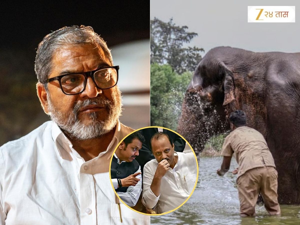 Devendra Raju Raju Shetty Meets CM Devendra Fadnavis overs Mahadevi Elephant | 'स्वत ...