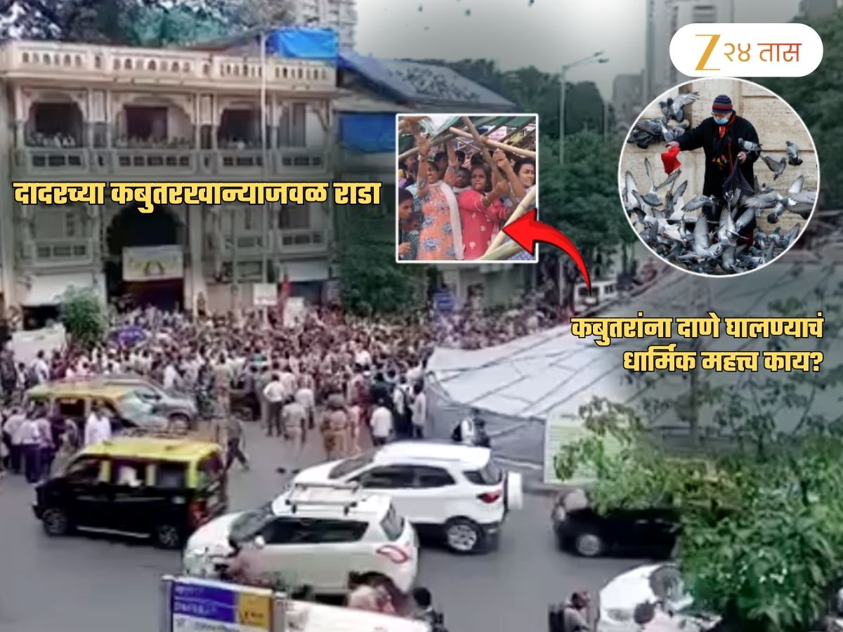 जैन समाजात कबुतरांना एवढं महत्त्व का? दादरच्या कबुतरखान्याजवळ राडा का झाला? समजून घ्या सविस्तरपणे
