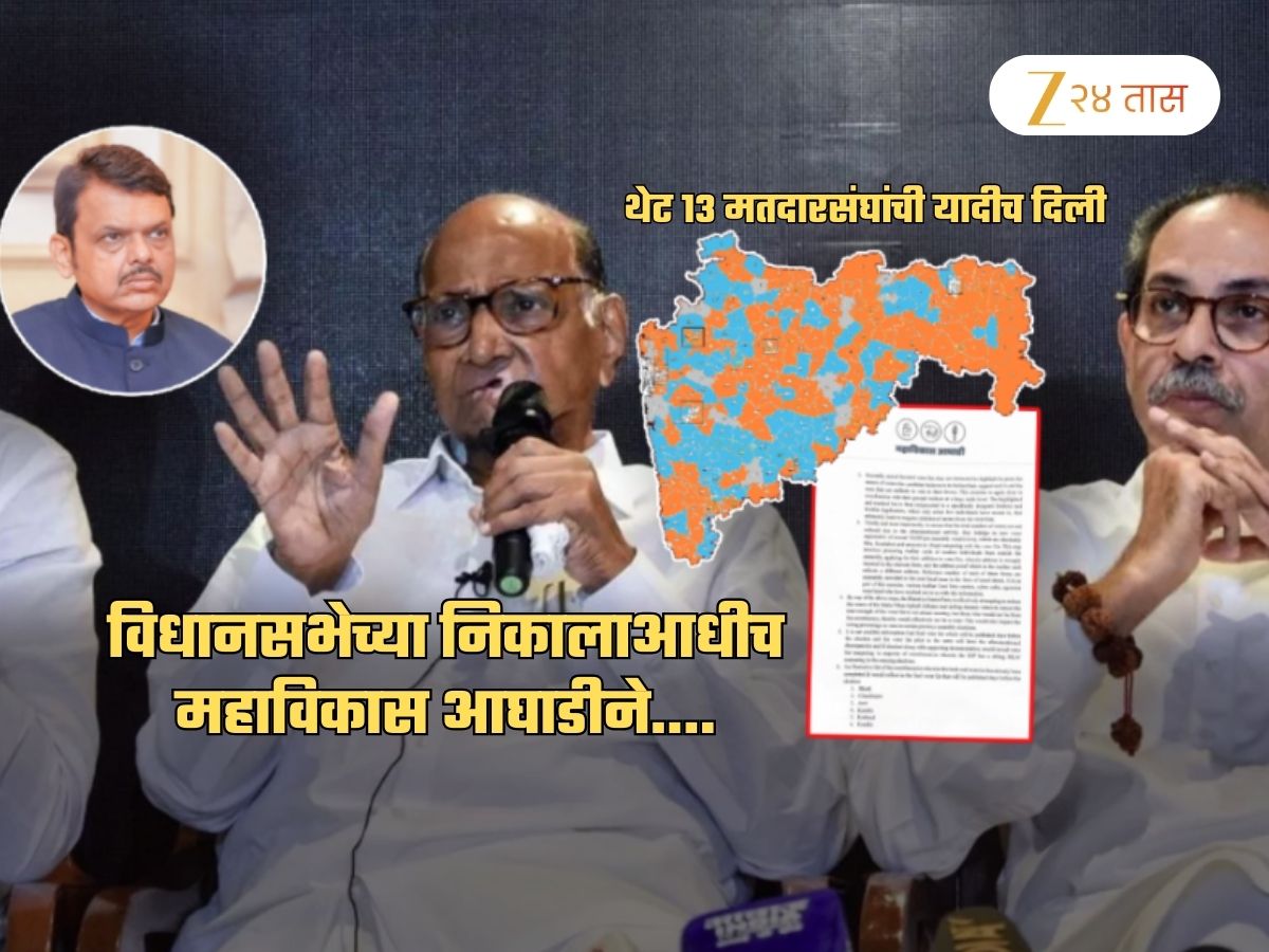 महाराष्ट्राच्या राजकारणात ‘लेटर बॉम्ब’! भाजपाने ‘हे’ 13 मतदारसंघ चोरल्याचा आरोप; 3 सह्यांनी खळबळ