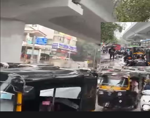 पुण्यातही पावसाची संततधार, रेड अलर्ट जारी; सिंहगड रोडवर मोठी वाहतूक कोंडी, वाहनांच्या लांबच लांब रांगा