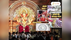 सोन्याचे मोदक, चांदीची वीट, डॉलर्सच्या माळा अन्... 'लालबागचा राजा'ला Day 1 ला मिळालेल्या दानाचा Video पाहून व्हाल थक्क