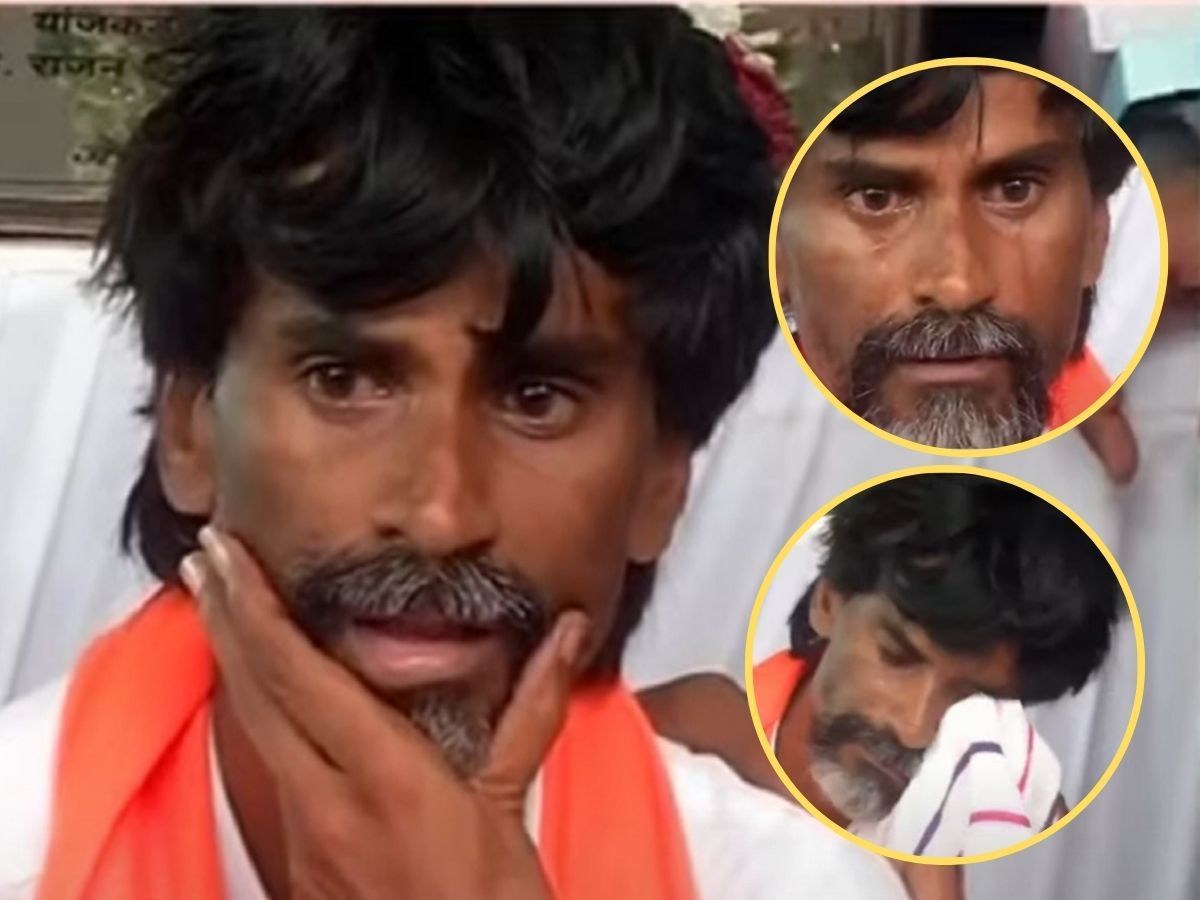 उपोषण सोडताच जरांगे पाटलांना अश्रू अनावर, मराठा आंदोलनाला मिळालेलं यश पाहून भावुक
