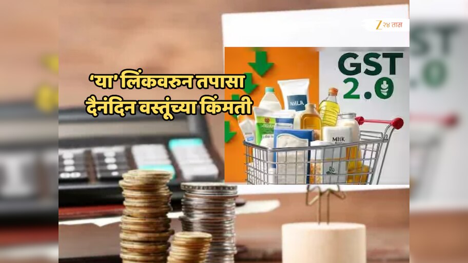GST 2.0: दूध, पीठ, तेल ते मोबाईल-एसीपर्यंत… कुठे, किती पैसे वाचतील?'या' लिंकवरून स्वतःच माहिती घ्या!