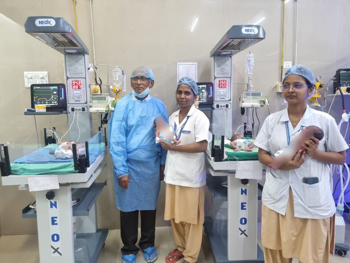 साताऱ्यातील अजब घटना! एकाच वेळी महिलेने दिला 4 बाळांना जन्म, सात बाळांची झाली आई