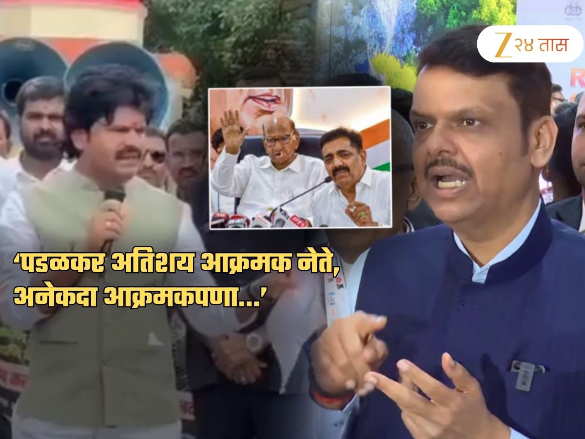 ‘भविष्यात चांगला नेता म्हणून संधी’, अर्वाच्य भाषेत बोलणाऱ्या पडळकरांना फडणवीसांचा फोन; ‘मला शरद पवारांचा…’ ‘भविष्यात चांगला नेता म्हणून संधी’, अर्वाच्य भाषेत बोलणाऱ्या पडळकरांना फडणवीसांचा फोन; ‘मला शरद पवारांचा…’