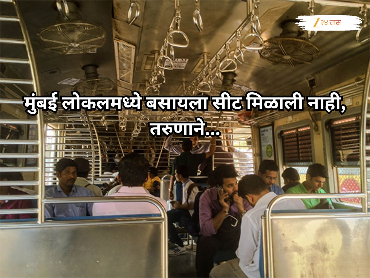 Man Sleeping In Mumbai Local Train On Luggage Counter Hilarious Reddit ...