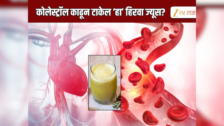 रक्ताच्या नसांमधून साफ होईल कोलेस्ट्रॉल, आयुर्वेदाने सांगितला उपाय, फक्त हा ज्यूस न चुकता प्या