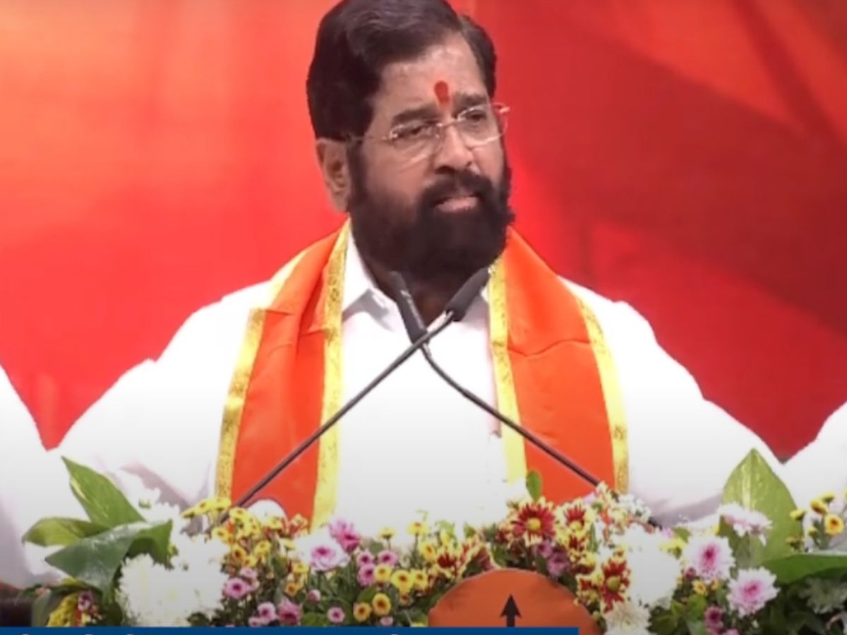 पूरग्रस्त भागातील शेतकऱ्यांबाबत एकनाथ शिंदेंची मोठी घोषणा, दसरा मेळाव्यात केलं जाहीर