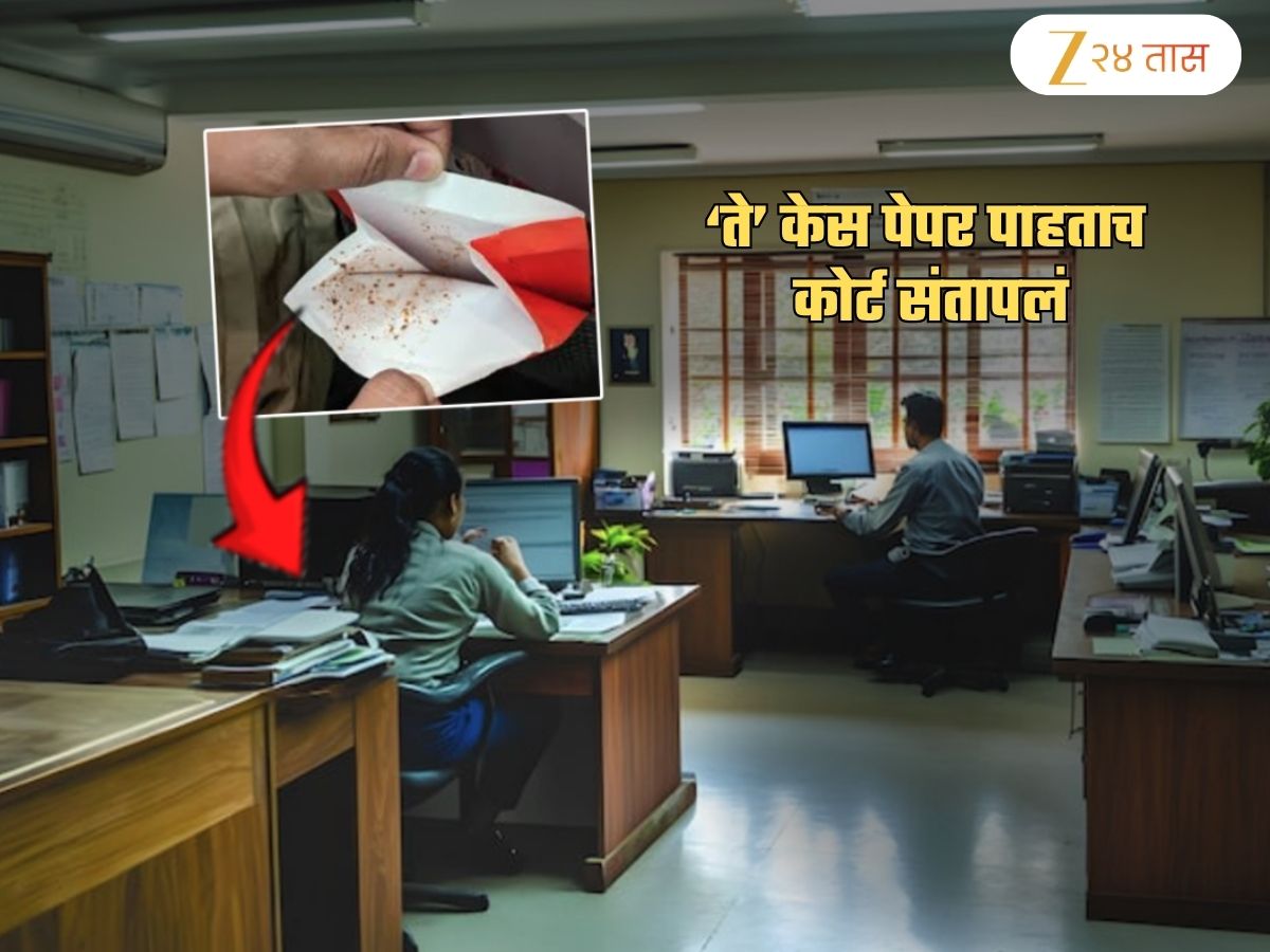 सरकारी कागदपत्रं चाळण्यासाठी गुटख्याच्या लाळेचा वापर! उच्च न्यायालयही संतापून म्हणालं, 'ही अत्यंत...' सरकारी कागदपत्रं चाळण्यासाठी गुटख्याच्या लाळेचा वापर! उच्च न्यायालयही संतापून म्हणालं, 'ही अत्यंत...'