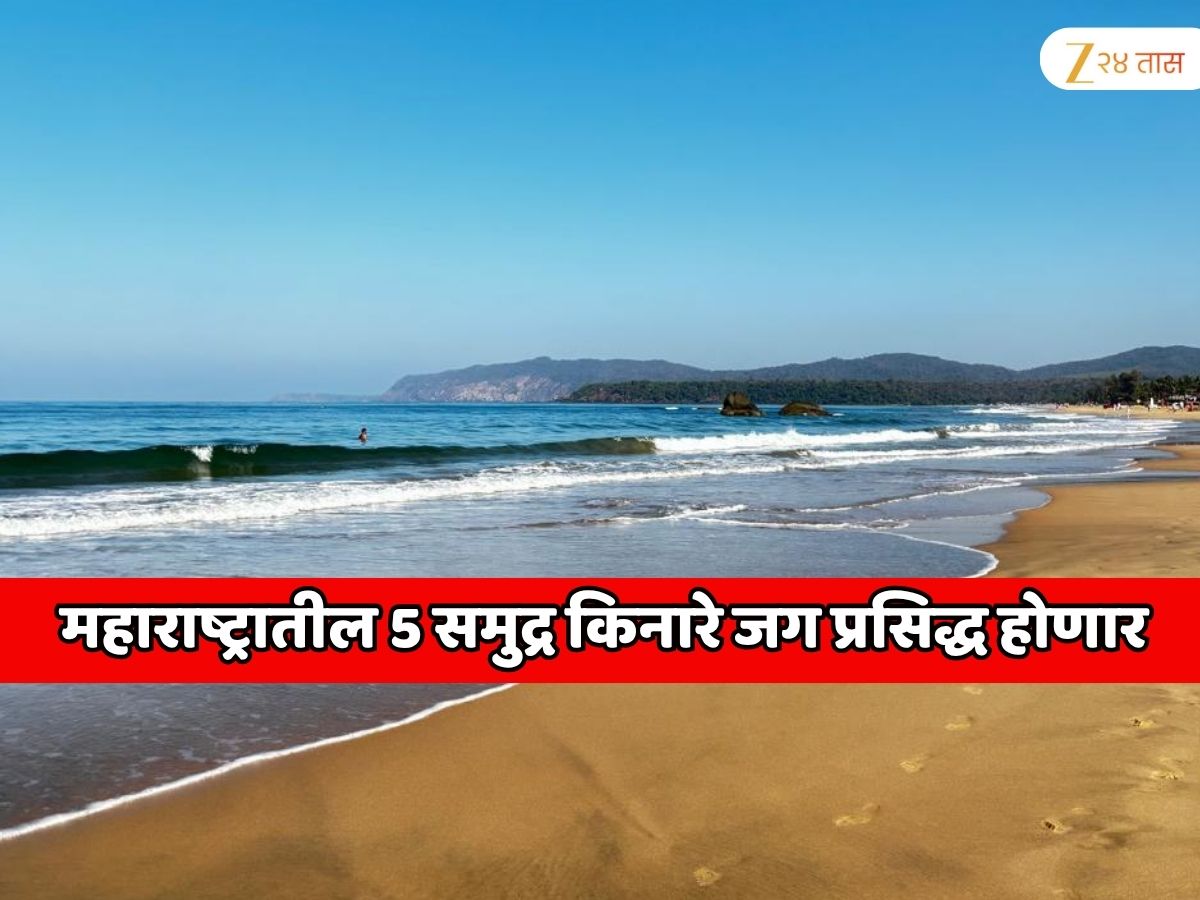 महाराष्ट्रातील 5 समुद्र किनारे सपूर्ण जगात प्रसिद्ध होणार; मिळाला ‘ब्लू फ्लॅग पायलट’चा दर्जा