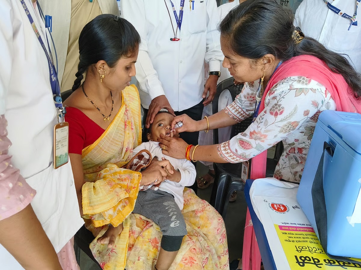 polio drops 2025 allowances of vaccinators and volunteers under National Health Mission Marathi News