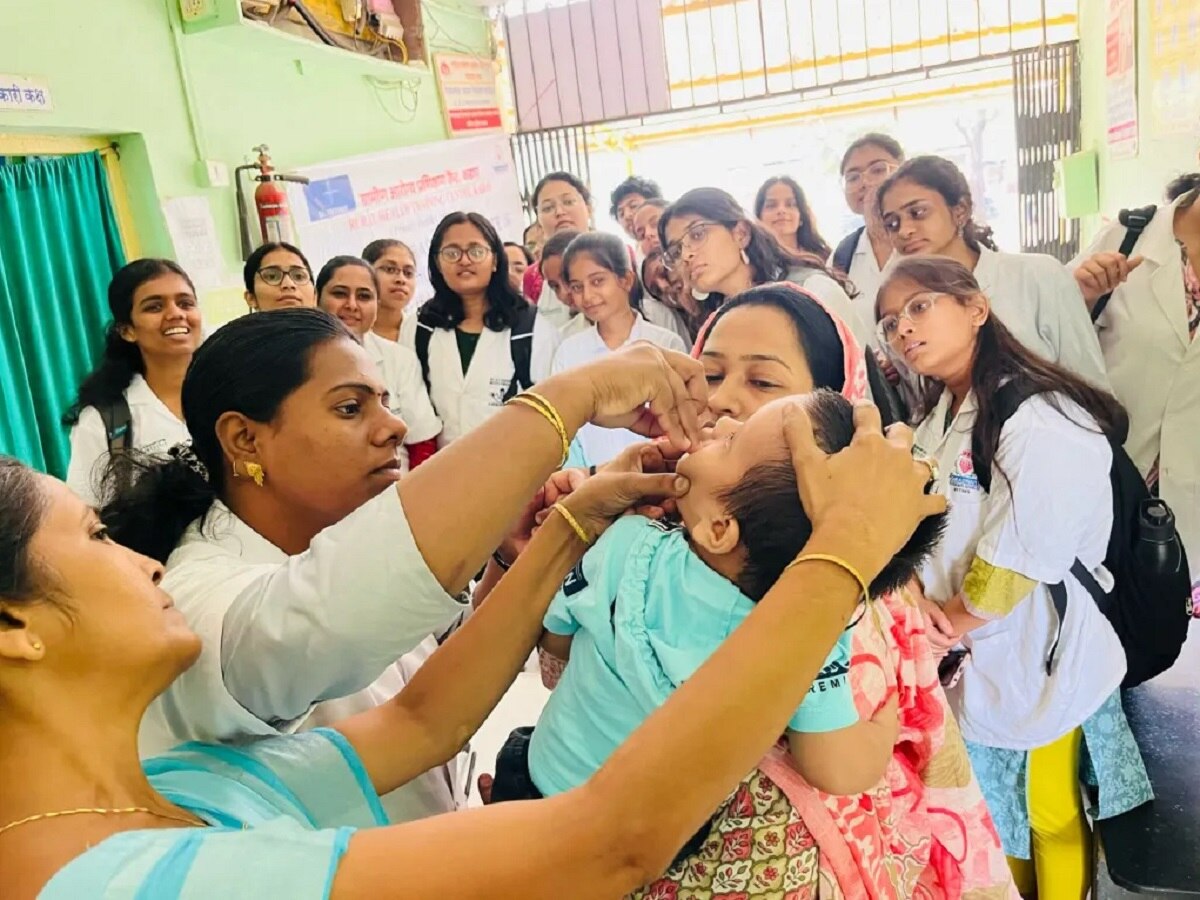 polio drops 2025 allowances of vaccinators and volunteers under National Health Mission Marathi News