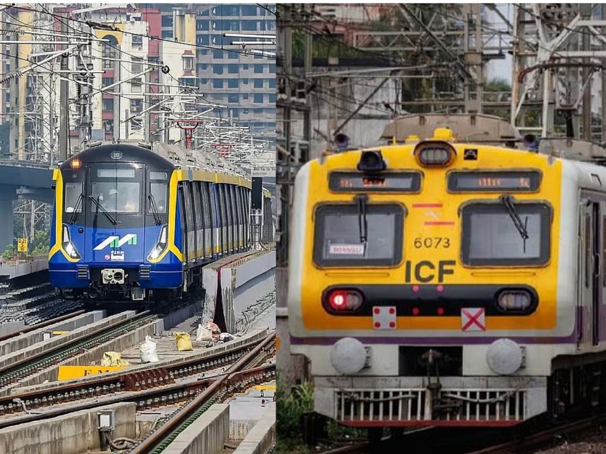 मुंबईतील महत्त्वाचा प्रकल्प, दोन मेट्रो थेट एकमेकांना जोडणार, लोकलही पकडता येणार मुंबईतील महत्त्वाचा प्रकल्प, दोन मेट्रो थेट एकमेकांना जोडणार, लोकलही पकडता येणार