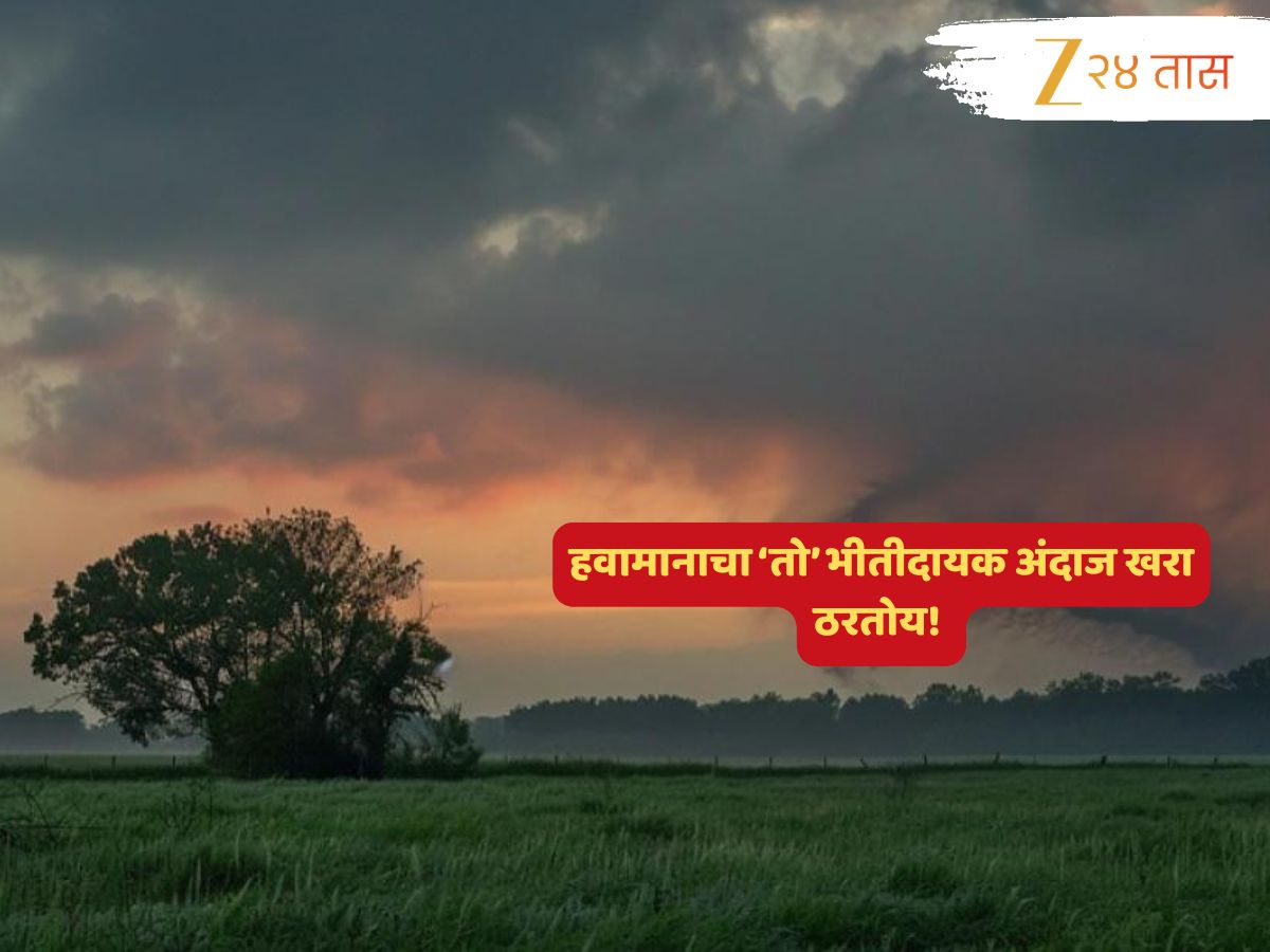 भीतीदायक अंदाज खरा ठरतोय! दिवाळीत पावसाची दमदार हजेरी; 'या' जिल्ह्यांसाठी वादळी पावसाचा इशारा भीतीदायक अंदाज खरा ठरतोय! दिवाळीत पावसाची दमदार हजेरी; 'या' जिल्ह्यांसाठी वादळी पावसाचा इशारा