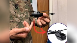 भारतीय लष्कराच्या शस्त्रास्त्राच सामर्थ्य तर पाहा, 33 ग्रेमचा Nano drone तर खूपच कमाल