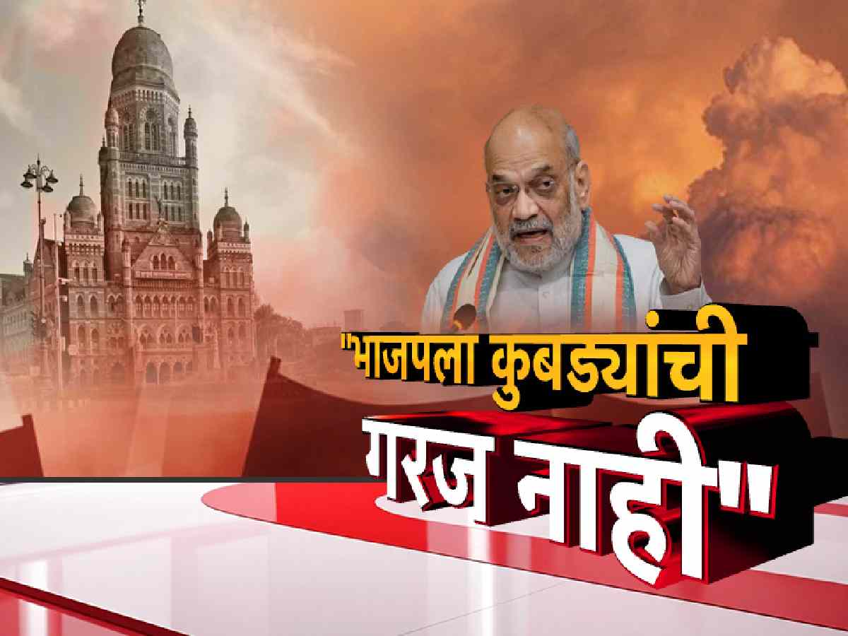 ‘भाजपला कुबड्यांची गरज नाही’, गृहमंत्री अमित शाहांचा रोख कुणाकडे? ‘भाजपला कुबड्यांची गरज नाही’, गृहमंत्री अमित शाहांचा रोख कुणाकडे?