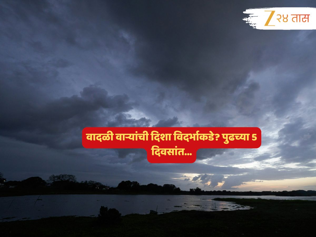 Maharashtra Weather News : राज्यात पुढच्या 5 दिवसात काय घडणार? हवामान विभागाकडून चिंता वाढवणारा इशारा जारी…